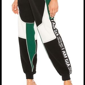 I.AM.GIA Electra green pants NWT